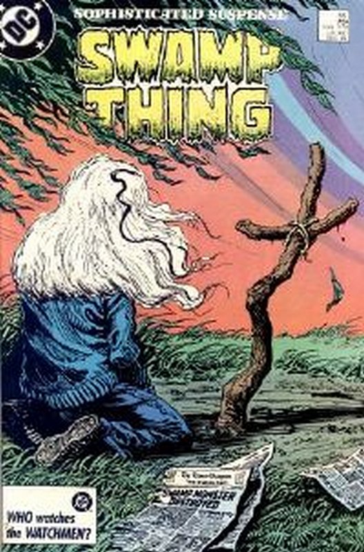 Cover of Swamp Thing (Vol 2) #55. One of 250,000 Vintage American Comics on sale from Krypton!