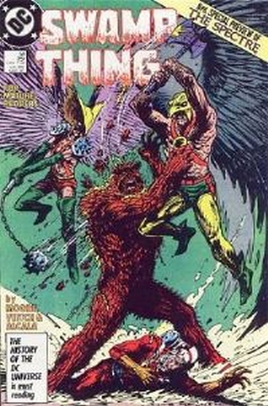Cover of Swamp Thing (Vol 2) #58. One of 250,000 Vintage American Comics on sale from Krypton!