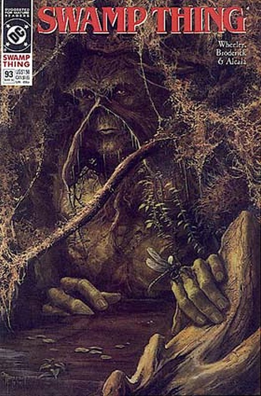 Cover of Swamp Thing (Vol 2) #93. One of 250,000 Vintage American Comics on sale from Krypton!