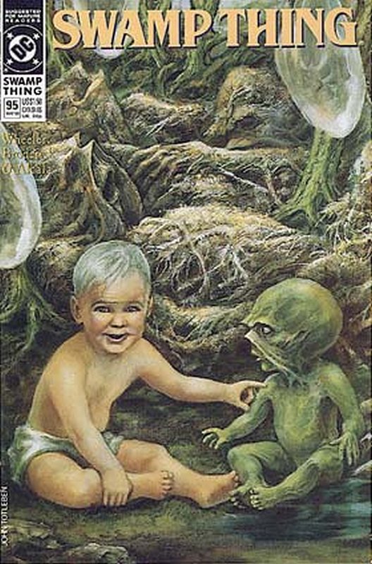 Cover of Swamp Thing (Vol 2) #95. One of 250,000 Vintage American Comics on sale from Krypton!