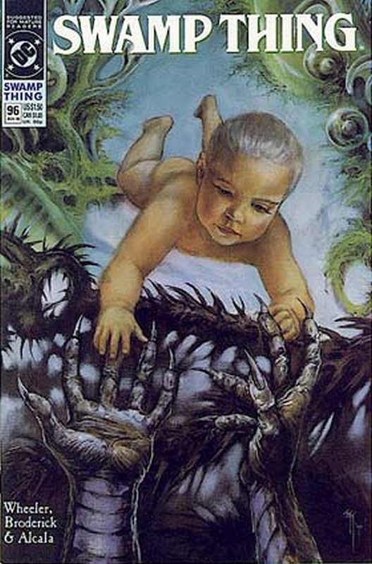 Cover of Swamp Thing (Vol 2) #96. One of 250,000 Vintage American Comics on sale from Krypton!