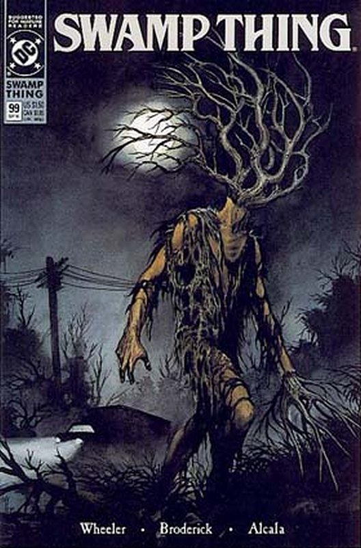Cover of Swamp Thing (Vol 2) #99. One of 250,000 Vintage American Comics on sale from Krypton!