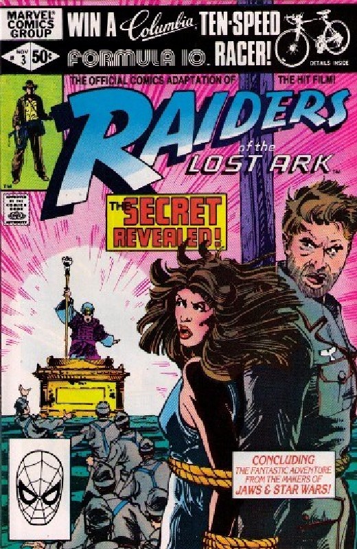 Cover of Raiders of the Lost Ark (1981 Ltd) #3. One of 250,000 Vintage American Comics on sale from Krypton!
