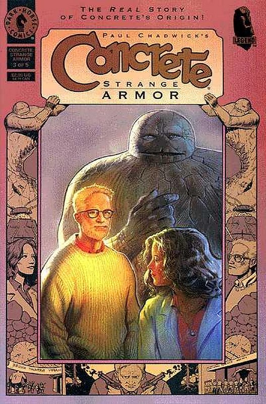 Cover of Concrete: Strange Armor (1997 Ltd) #3. One of 250,000 Vintage American Comics on sale from Krypton!