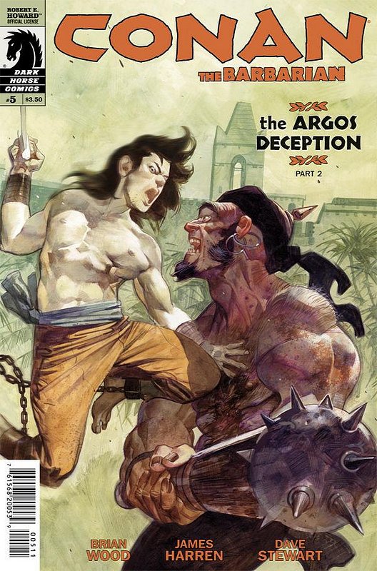 Cover of Conan (Dark Horse) (Vol 2) The Barbarian #5. One of 250,000 Vintage American Comics on sale from Krypton!