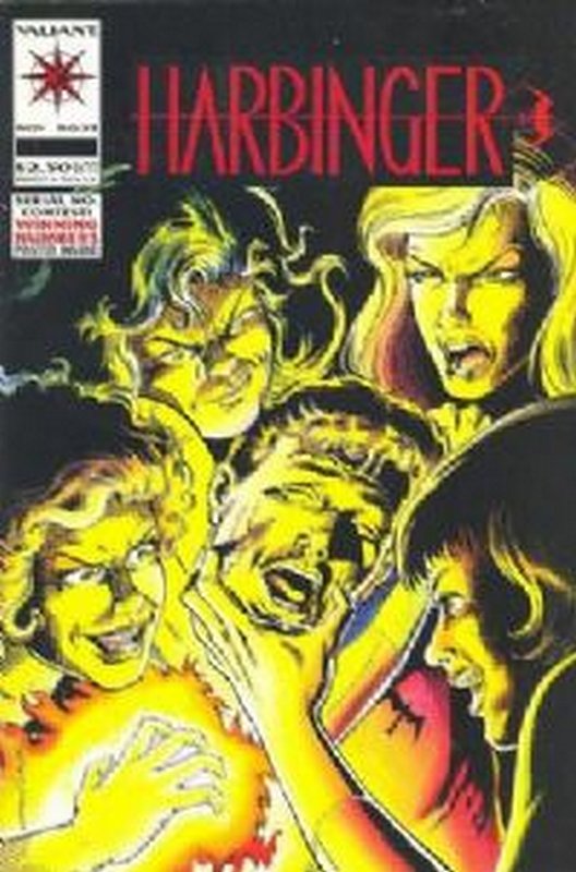 Cover of Harbinger (Vol 1) #23. One of 250,000 Vintage American Comics on sale from Krypton!