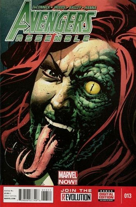 Cover of Avengers Assemble (Vol 1) #13. One of 250,000 Vintage American Comics on sale from Krypton!