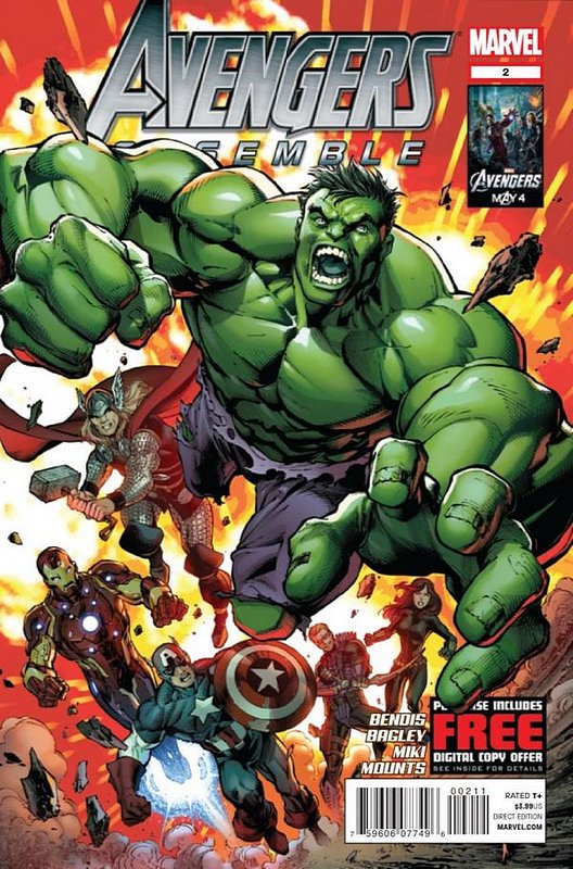 Cover of Avengers Assemble (Vol 1) #2. One of 250,000 Vintage American Comics on sale from Krypton!