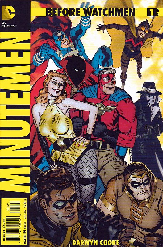 Cover of Before Watchmen: Minutemen (2012 Ltd) #1. One of 250,000 Vintage American Comics on sale from Krypton!