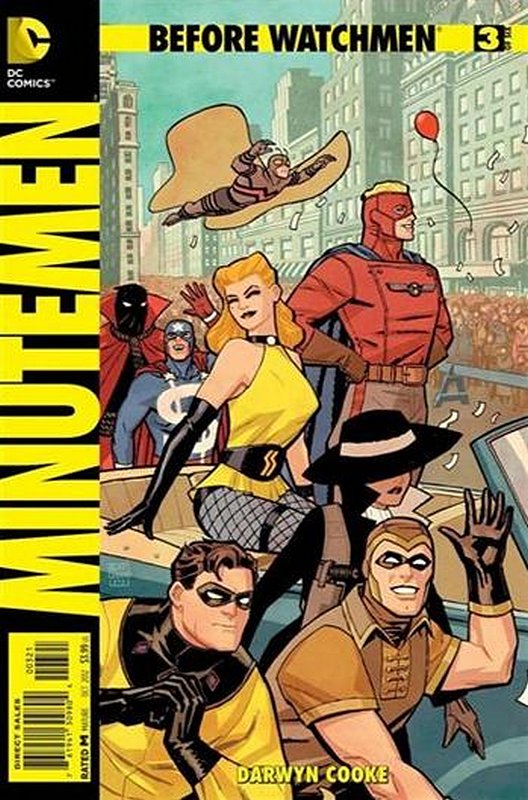 Cover of Before Watchmen: Minutemen (2012 Ltd) #3. One of 250,000 Vintage American Comics on sale from Krypton!