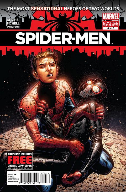 Cover of Spider-Men (2012 Ltd) #4. One of 250,000 Vintage American Comics on sale from Krypton!