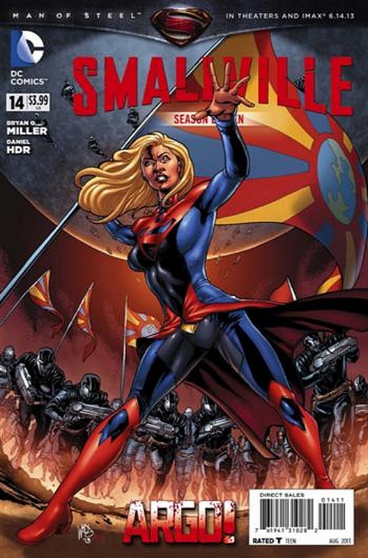 Cover of Smallville Season 11 #14. One of 250,000 Vintage American Comics on sale from Krypton!