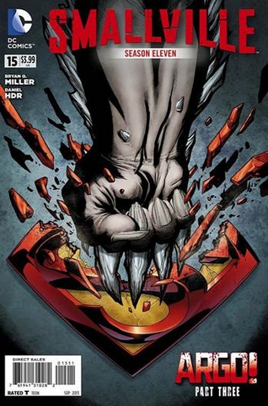 Cover of Smallville Season 11 #15. One of 250,000 Vintage American Comics on sale from Krypton!
