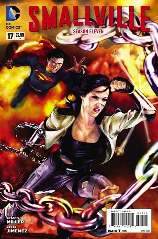 Cover of Smallville Season 11 #17. One of 250,000 Vintage American Comics on sale from Krypton!