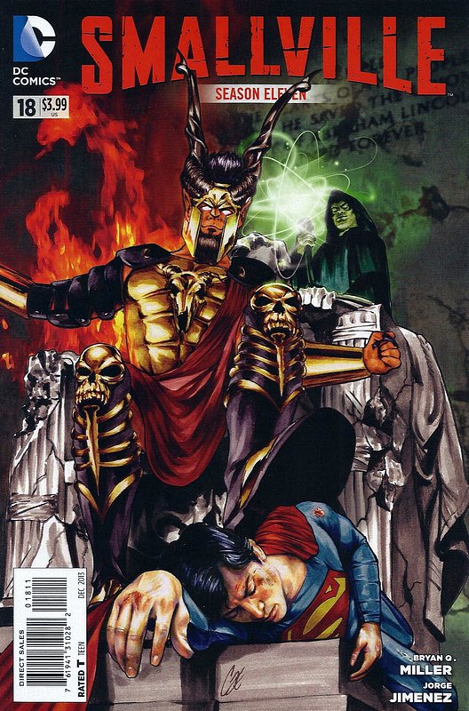 Cover of Smallville Season 11 #18. One of 250,000 Vintage American Comics on sale from Krypton!