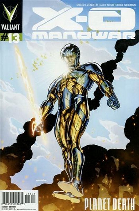 Cover of X-O Manowar (Vol 3) #13. One of 250,000 Vintage American Comics on sale from Krypton!