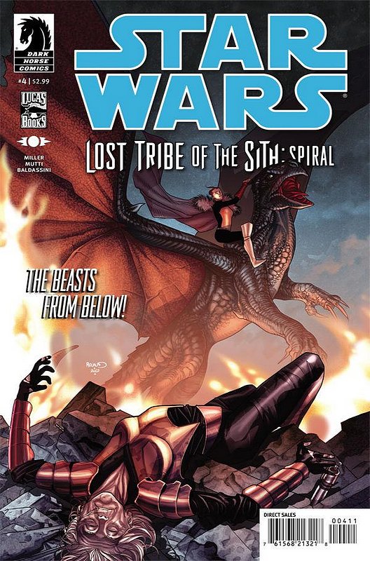 Cover of Star Wars: Lost Tribe of the Sith: Spiral (Ltd) #4. One of 250,000 Vintage American Comics on sale from Krypton!