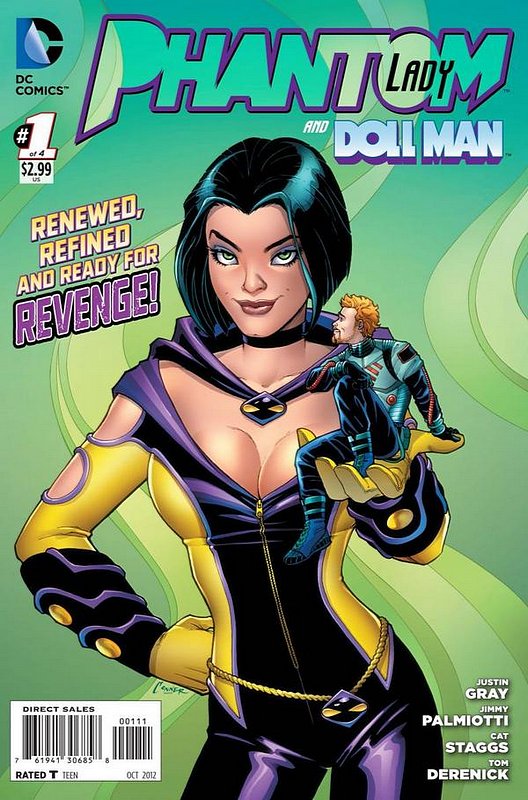Cover of Phantom Lady (2012 Ltd) #1. One of 250,000 Vintage American Comics on sale from Krypton!