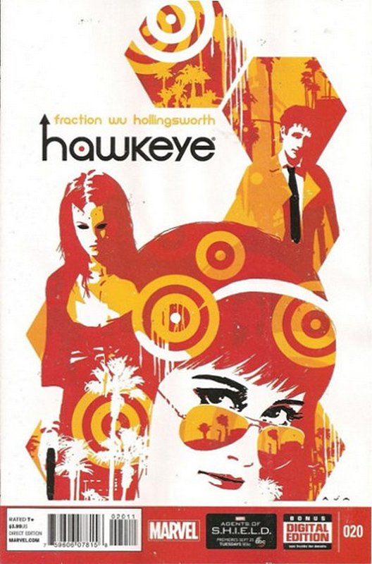 Cover of Hawkeye (Vol 2) #20. One of 250,000 Vintage American Comics on sale from Krypton!
