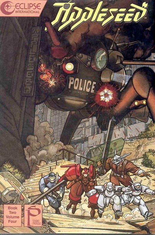 Cover of Appleseed Book Two (1989 Ltd) #4. One of 250,000 Vintage American Comics on sale from Krypton!
