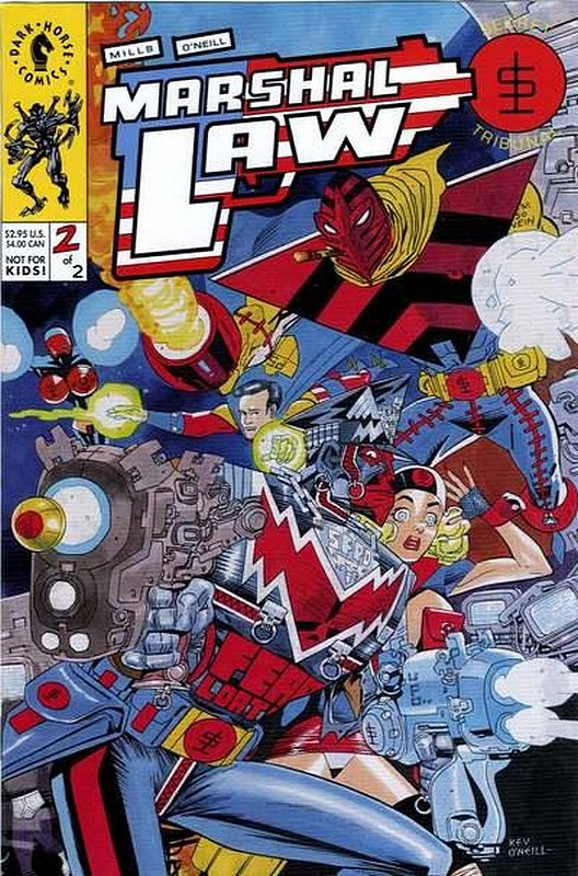 Cover of Marshal Law: Secret Tribunal (1993 Ltd) #2. One of 250,000 Vintage American Comics on sale from Krypton!