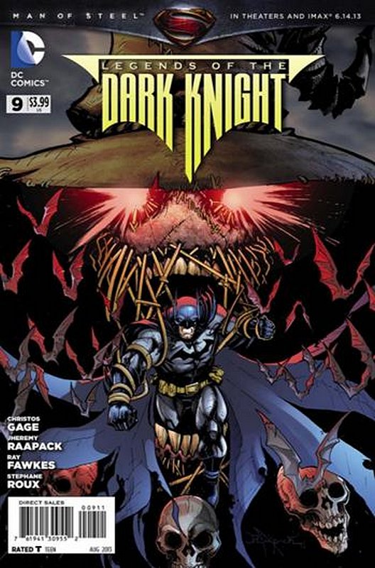 Cover of Legends of the Dark Knight (Vol 1) #9. One of 250,000 Vintage American Comics on sale from Krypton!