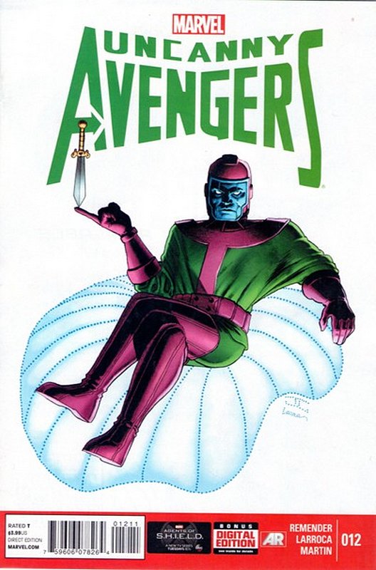 Cover of Uncanny Avengers (Vol 1) #12. One of 250,000 Vintage American Comics on sale from Krypton!