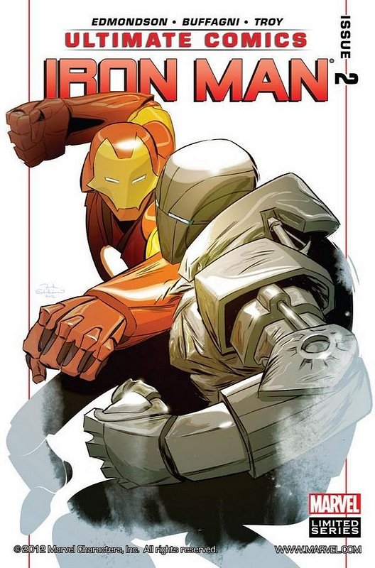 Cover of Ultimate Comics Iron Man (2012 Ltd) #2. One of 250,000 Vintage American Comics on sale from Krypton!