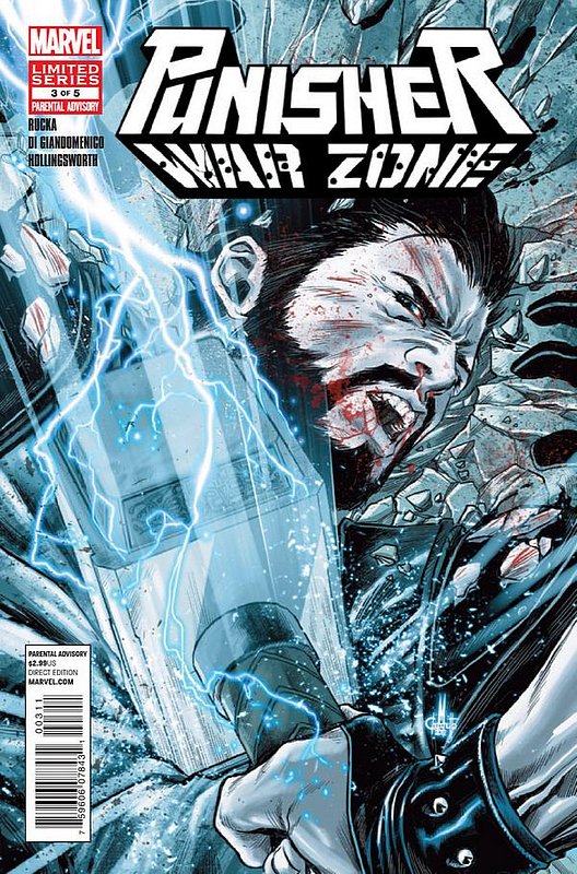 Cover of Punisher War Zone (2012 Ltd) #3. One of 250,000 Vintage American Comics on sale from Krypton!