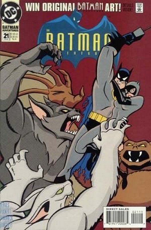 Cover of Batman Adventures (Vol 1) #21. One of 250,000 Vintage American Comics on sale from Krypton!