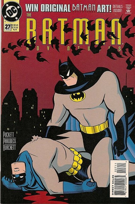 Cover of Batman Adventures (Vol 1) #27. One of 250,000 Vintage American Comics on sale from Krypton!