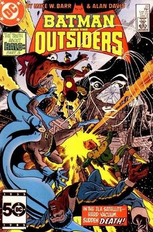 Cover of Batman & The Outsiders (Vol 1) #22. One of 250,000 Vintage American Comics on sale from Krypton!