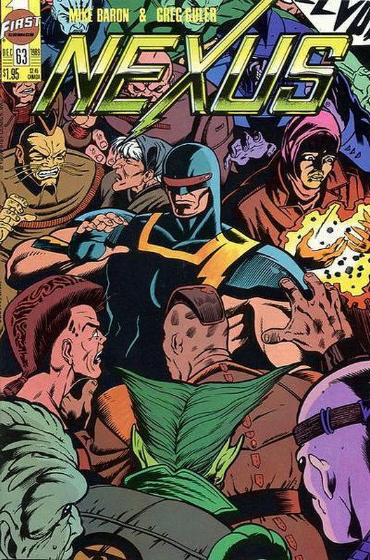 Cover of Nexus (Vol 1) (First Comics) #63. One of 250,000 Vintage American Comics on sale from Krypton!