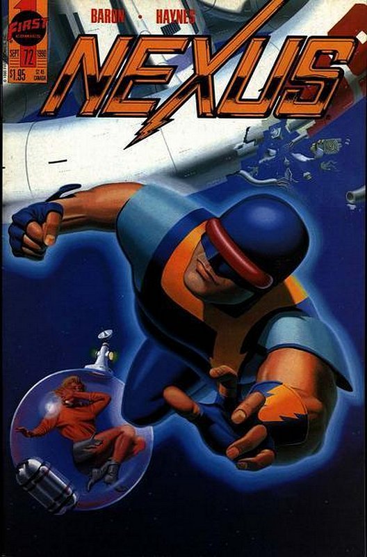 Cover of Nexus (Vol 1) (First Comics) #72. One of 250,000 Vintage American Comics on sale from Krypton!