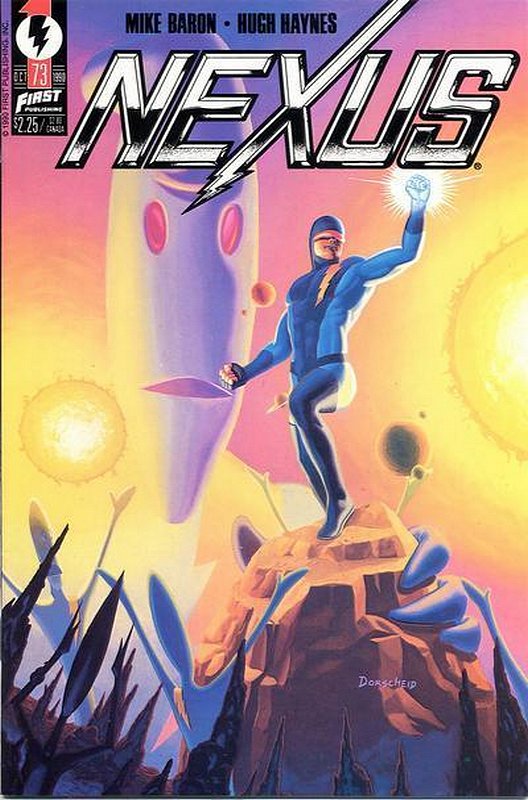 Cover of Nexus (Vol 1) (First Comics) #73. One of 250,000 Vintage American Comics on sale from Krypton!