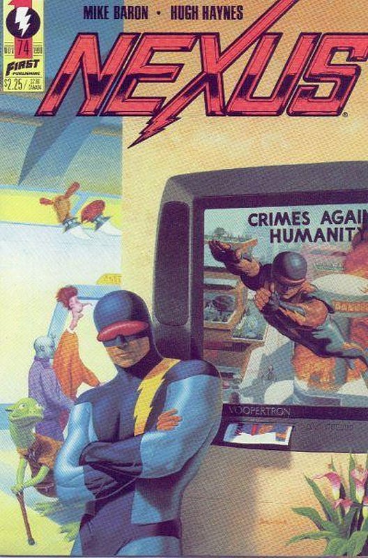 Cover of Nexus (Vol 1) (First Comics) #74. One of 250,000 Vintage American Comics on sale from Krypton!