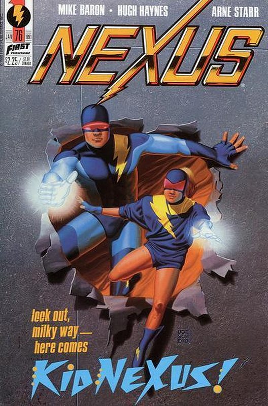 Cover of Nexus (Vol 1) (First Comics) #76. One of 250,000 Vintage American Comics on sale from Krypton!