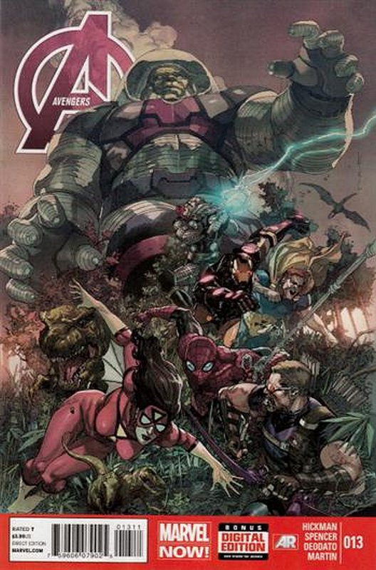 Cover of Avengers (Vol 5) #13. One of 250,000 Vintage American Comics on sale from Krypton!