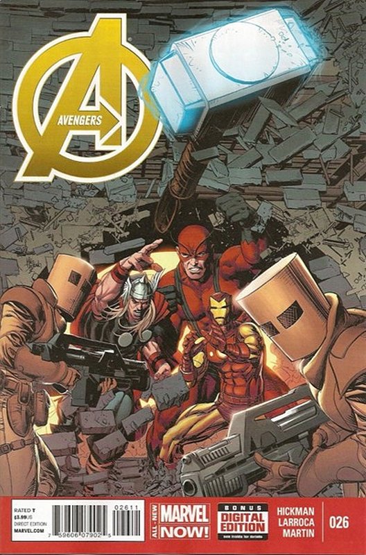 Cover of Avengers (Vol 5) #26. One of 250,000 Vintage American Comics on sale from Krypton!