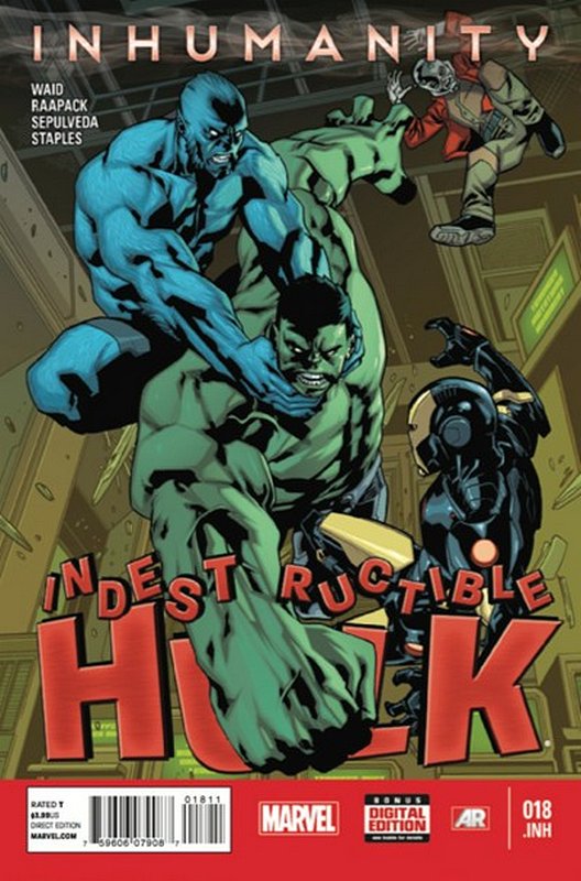 Cover of Indestructible Hulk (Vol 1) #18. One of 250,000 Vintage American Comics on sale from Krypton!