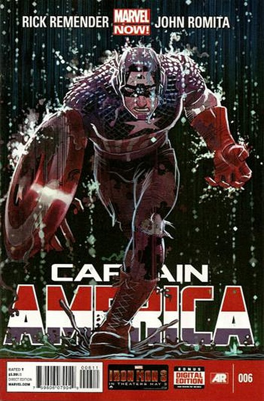 Cover of Captain America (Vol 7) #6. One of 250,000 Vintage American Comics on sale from Krypton!