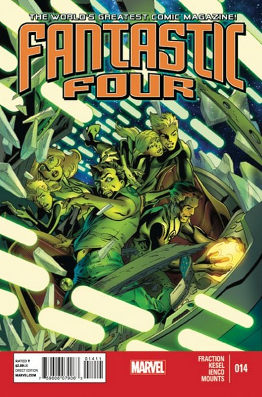 Cover of Fantastic Four (Vol 4) #14. One of 250,000 Vintage American Comics on sale from Krypton!