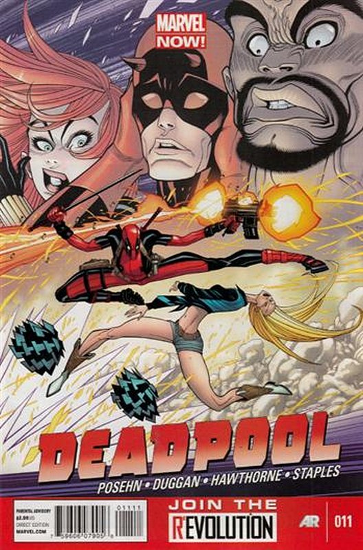Cover of Deadpool (Vol 3) #11. One of 250,000 Vintage American Comics on sale from Krypton!