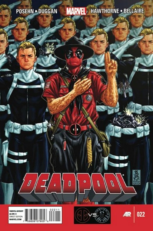 Cover of Deadpool (Vol 3) #22. One of 250,000 Vintage American Comics on sale from Krypton!