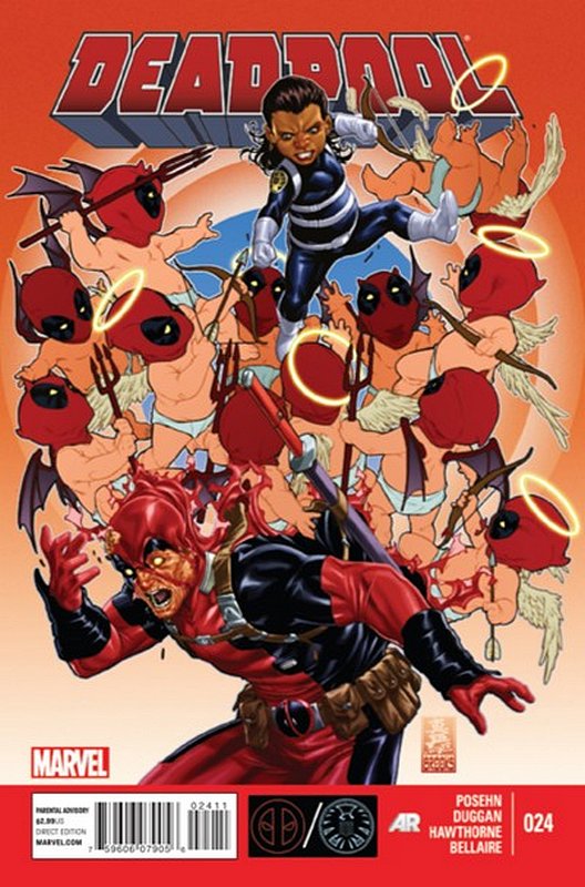 Cover of Deadpool (Vol 3) #24. One of 250,000 Vintage American Comics on sale from Krypton!
