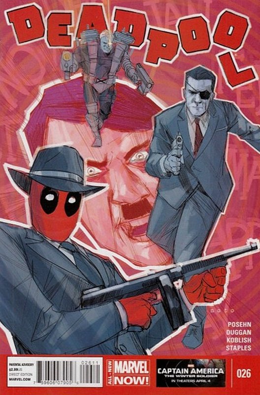 Cover of Deadpool (Vol 3) #26. One of 250,000 Vintage American Comics on sale from Krypton!