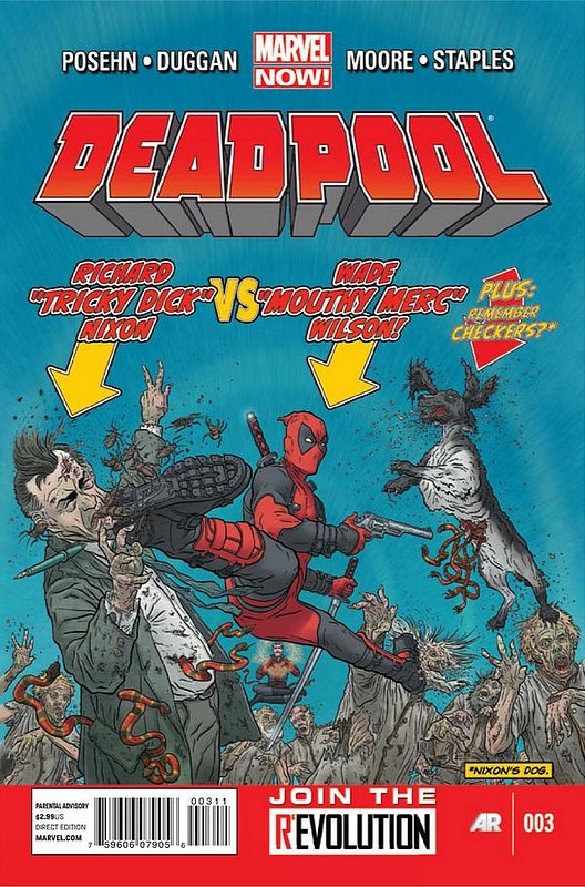 Cover of Deadpool (Vol 3) #3. One of 250,000 Vintage American Comics on sale from Krypton!