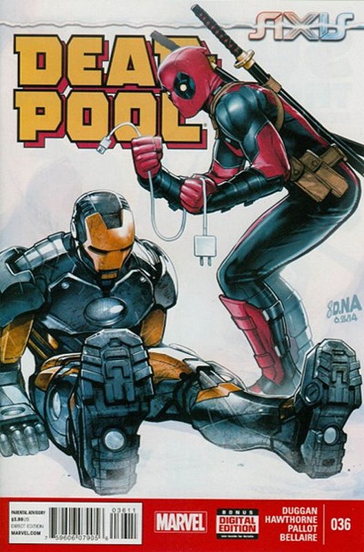 Cover of Deadpool (Vol 3) #36. One of 250,000 Vintage American Comics on sale from Krypton!
