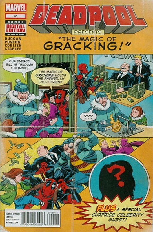 Cover of Deadpool (Vol 3) #40. One of 250,000 Vintage American Comics on sale from Krypton!