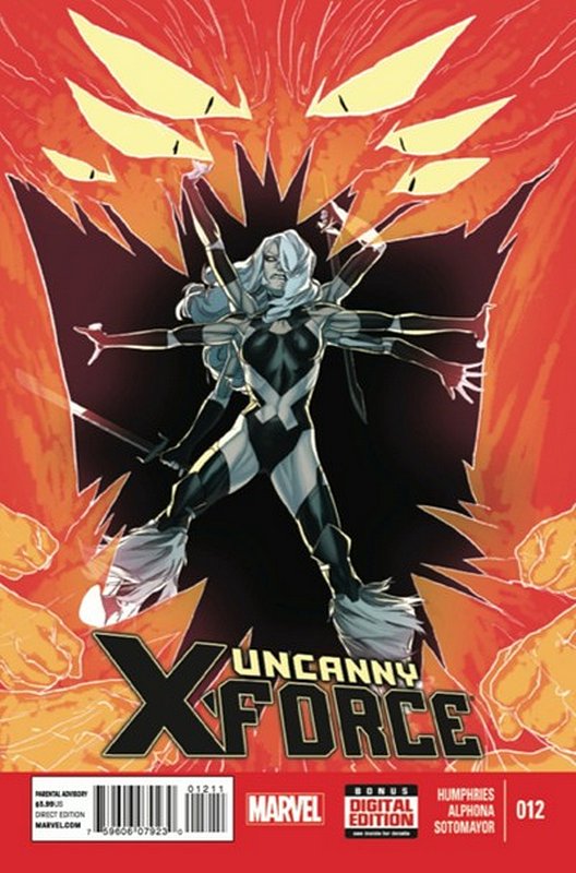 Cover of Uncanny X-Force (Vol 2) #12. One of 250,000 Vintage American Comics on sale from Krypton!